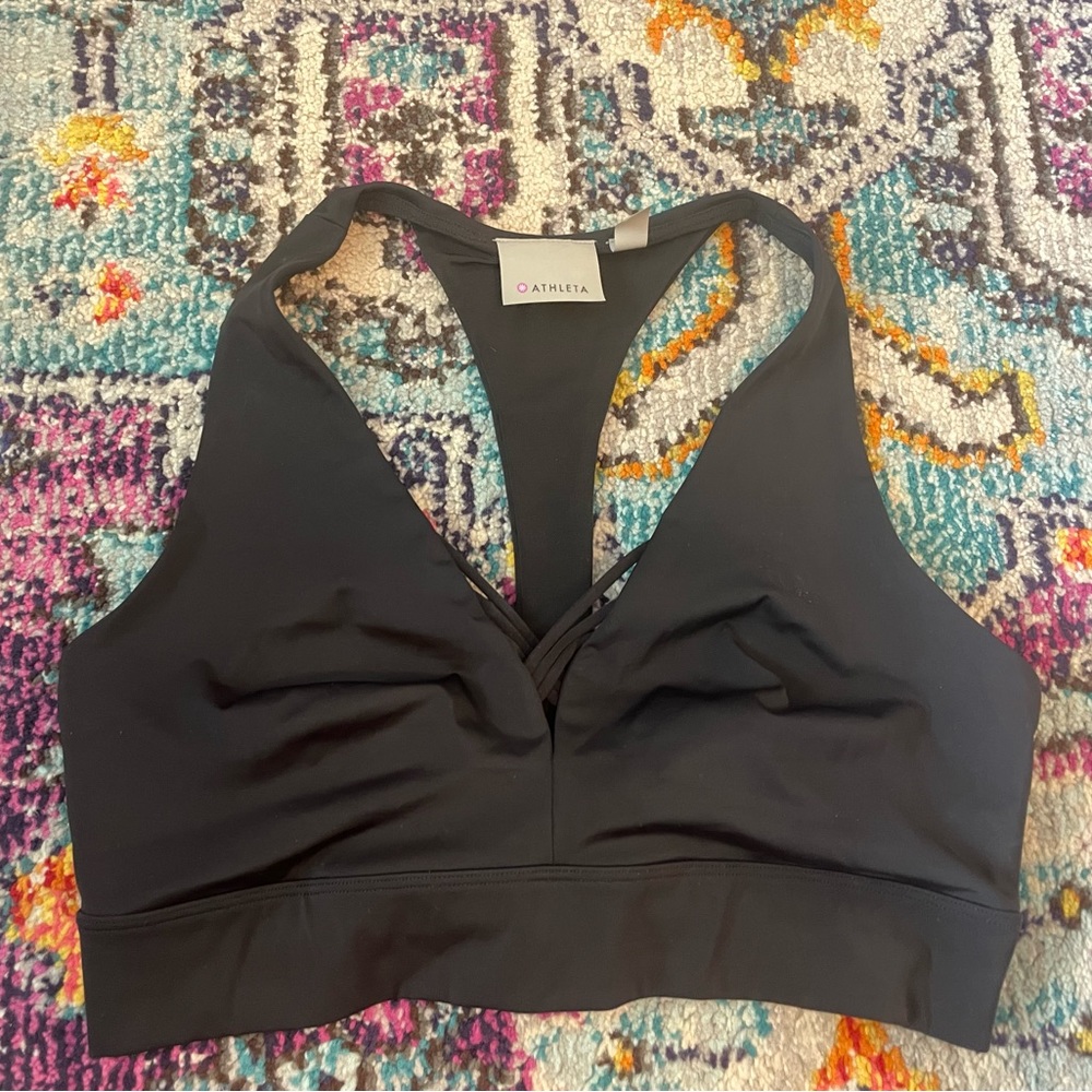 Athleta medium sports bra, like new